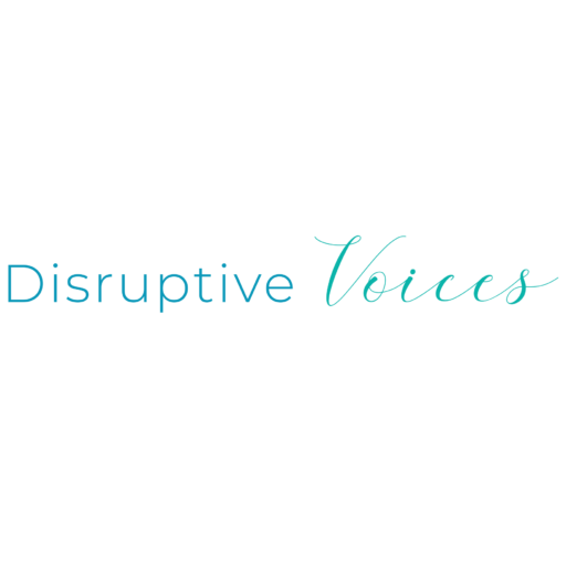 Disruptive Voices - Text Only Color on Transparent
